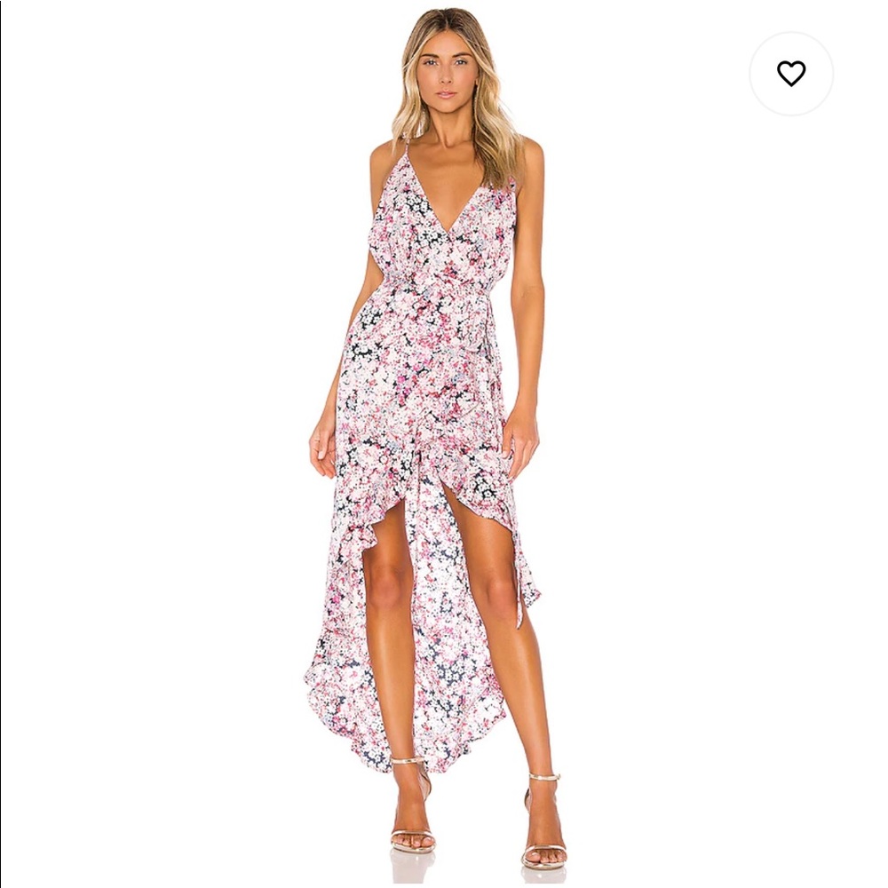 Michael Costello Thaia Dress in Pink